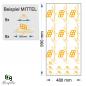 Preview: geschnitten/entgittert? P.S. Film – P.S. Subli LT – EasyWeed® Sub Block - Flexfolie mit deinem Logo/Design - mittel